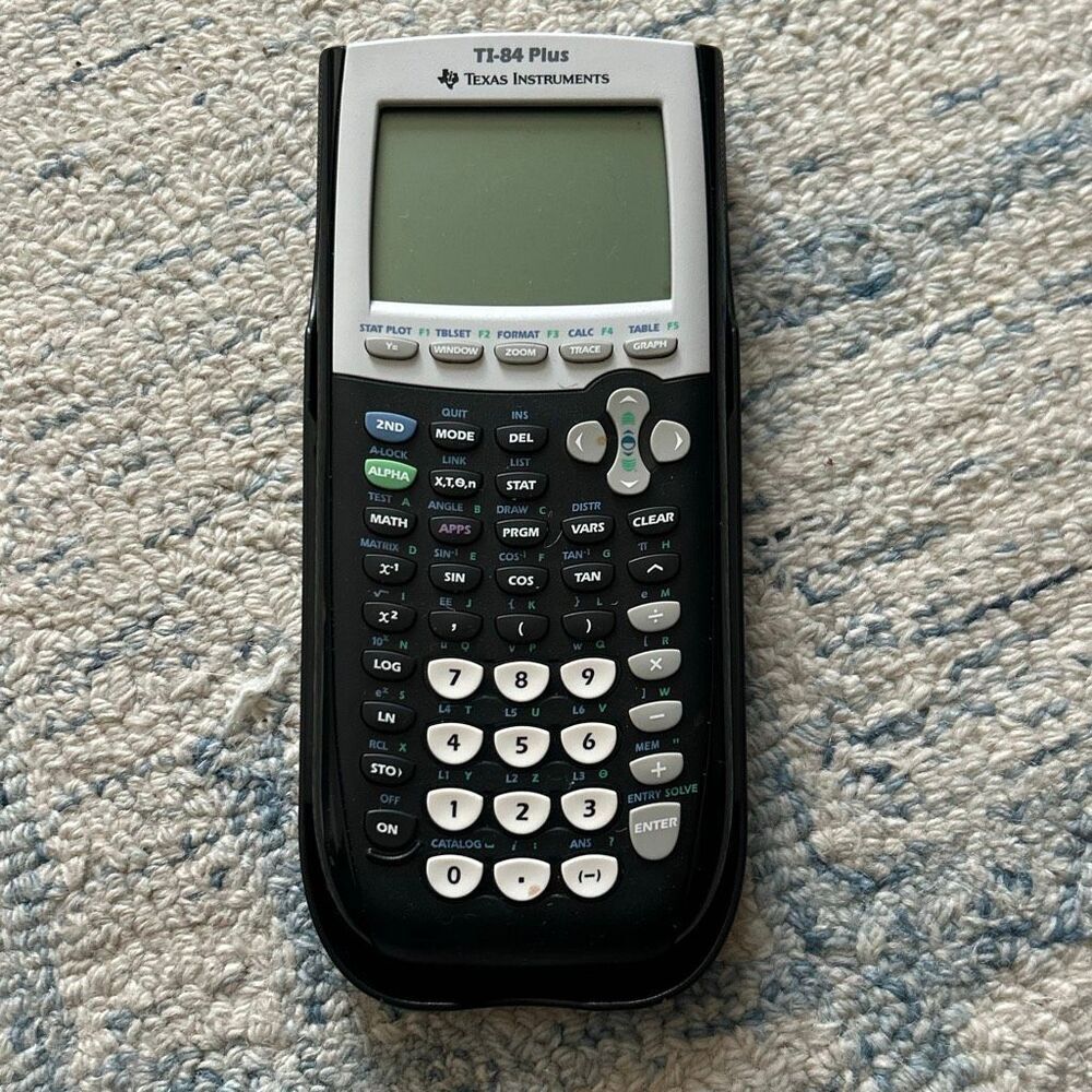 Texas Instruments TI-84 Plus Graphing Calculator 10-Digit LCD